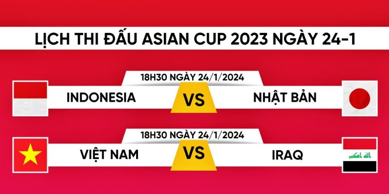 Cách thức xem lịch thi đấu bóng đá asian cup